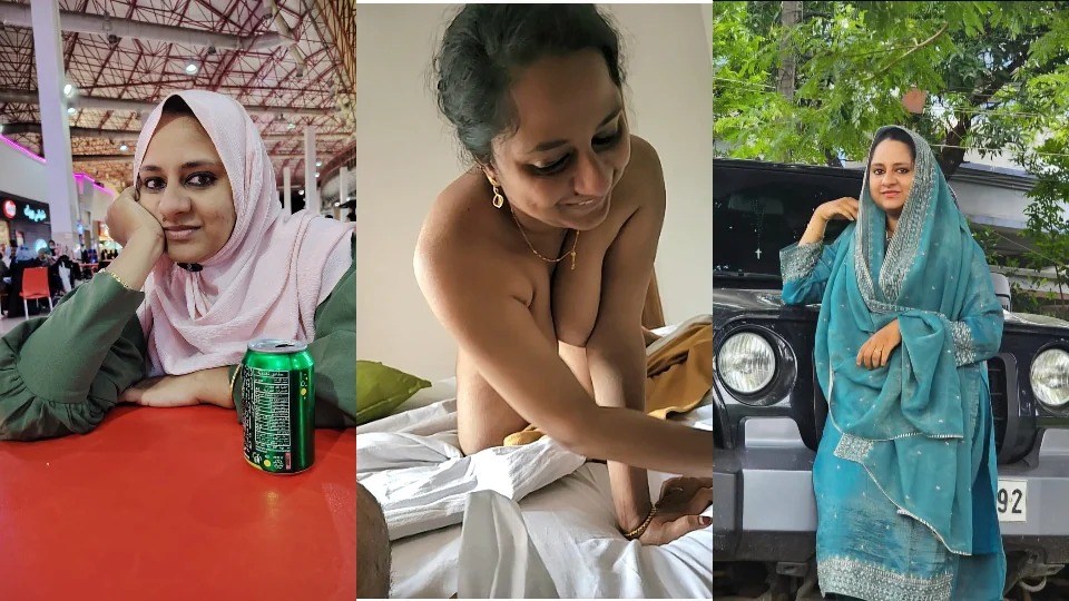 Kerala Hijabi Mallu Aunty Showing Big Round Boobs & Hairy Pussy On Vc