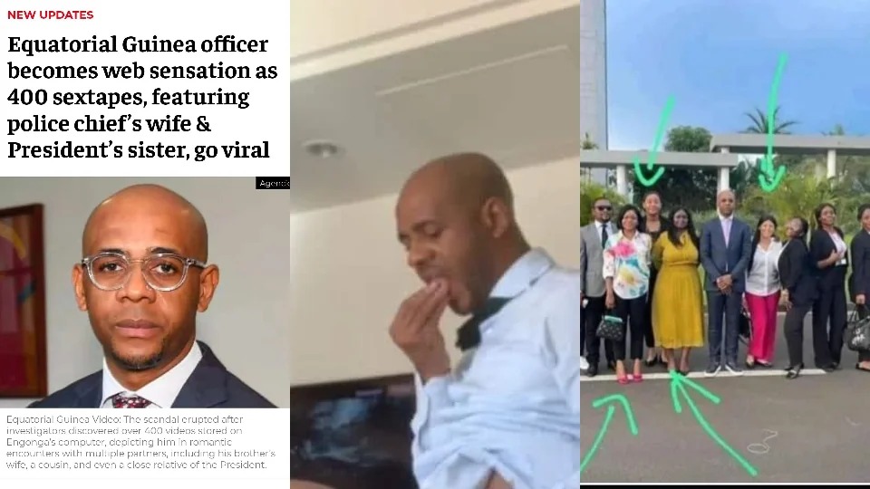 Trending Globally Equatorial Guinea Wife Cheating Leaked Sextape Scandal Police Chief’s Wife, Wives Of Several Ministers, Friends Younger Sister Many More Part-8
