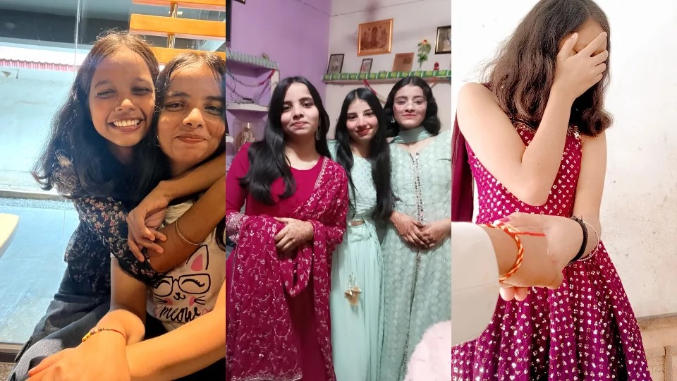 Beautiful Cute Young Anshika & Sonam Lesbian Besties Showing Boobs And Hairy Pussy Teasing Update