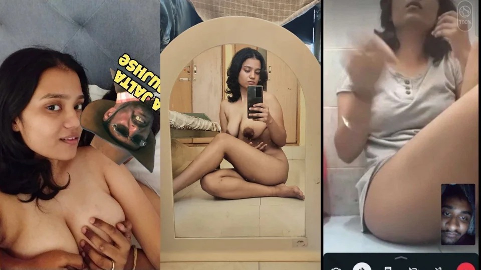 Sexy Horny Gf Pressing Boobs Masturbating Using Vibrator Fingering Hard With Expression Part-3