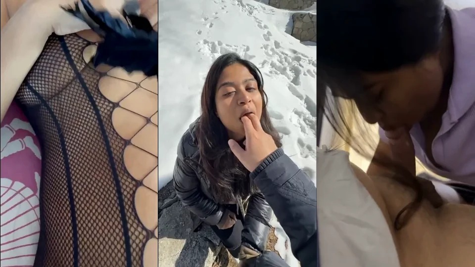 Sexy Indian Horny Milf Blowjob Bdsm Play Wearing Sexy Lingerie Sucking Dick