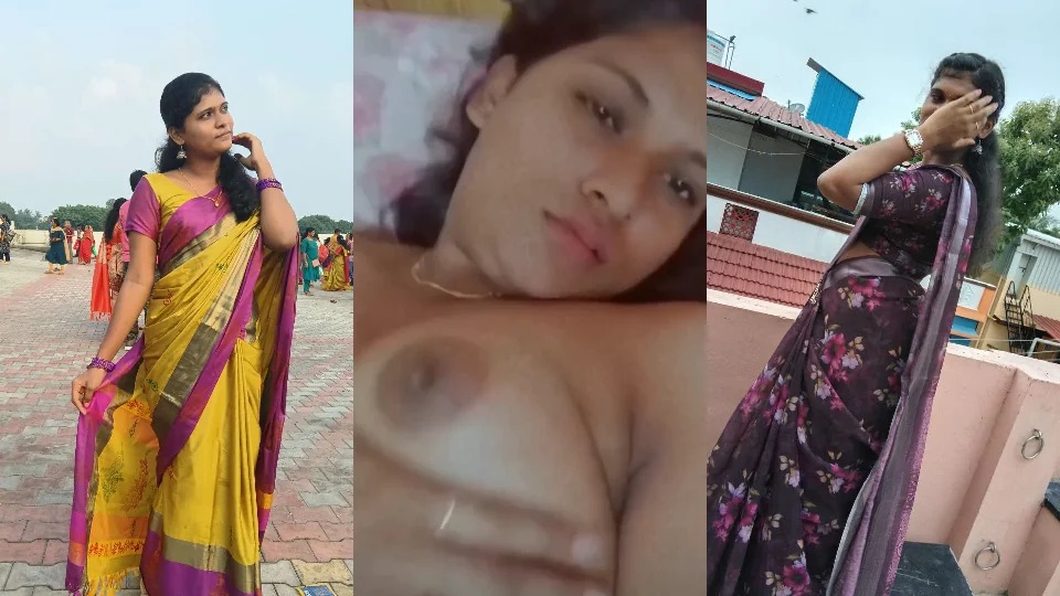 Horny Tamil Girl Teasing Licking Boobs