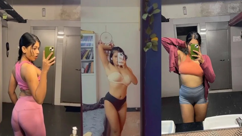Sexyass Hot Babe Showing Teasing Old+new