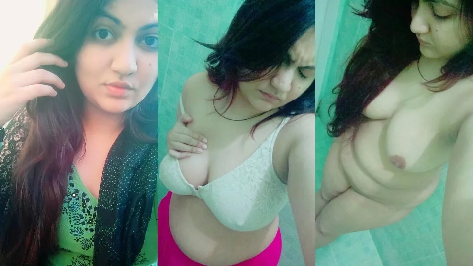 Beautiful Chubby Indian Girl Showing Her Big Ass