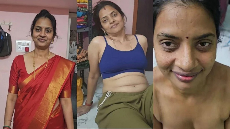 Telugu Aunty Boob Pressed By Husband