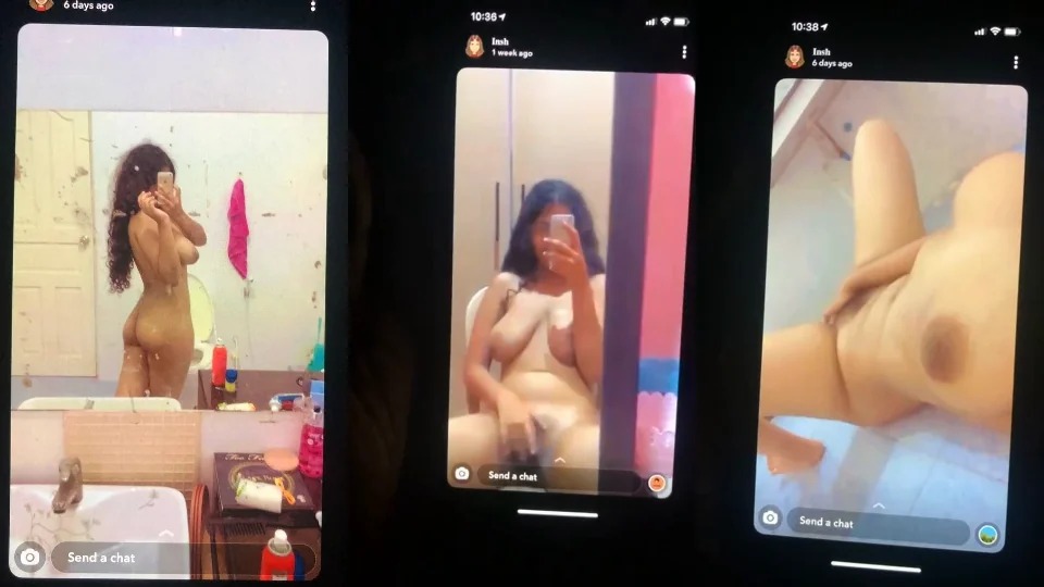 Snap Sexy Babe Pussy Rubbing & Fingering
