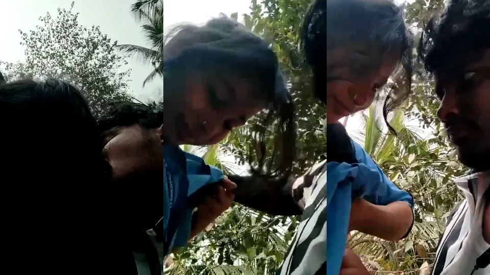 Bengali School Gf Boobs Sucking & Kissing By Bf Outdoor