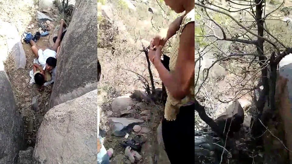 Lover Outdoor Fucking Caught