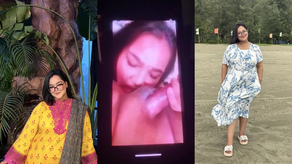 Sexy Bengali Babe Giving Rimjob