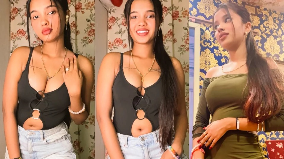 Famous Insta Influencer Nidhi Joshi Paid App Stripping Nude Playing With Her Boobs & Doggystyl Ass Spreading Pussy Teasing With Full Face
