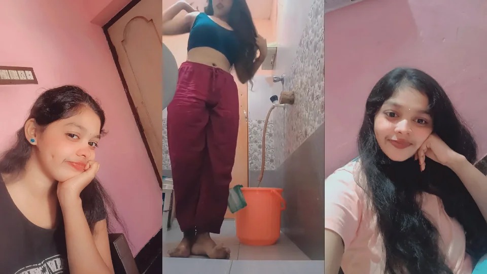 Sirivalli Cute Young Telugu College Girl Stripping & Fingering Tight Wet Juicy Pussy