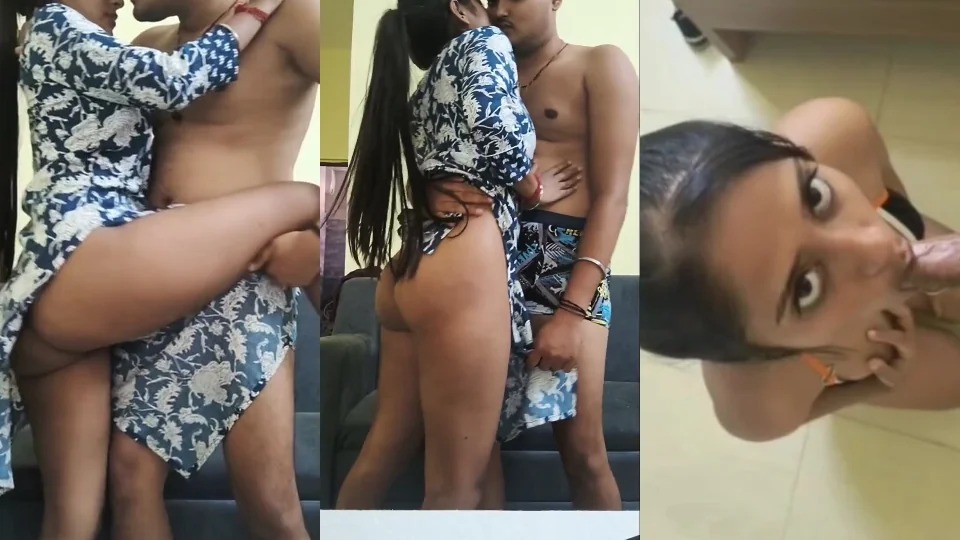 Horny Indian Gf Blowjob Fucking And Say I Want Two Dick
