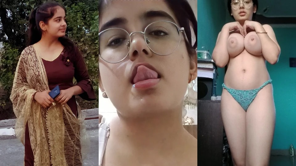 Cute & Horny School Gf Muskan Showing Big Boobs Pressing & Sexy Ass Teasing