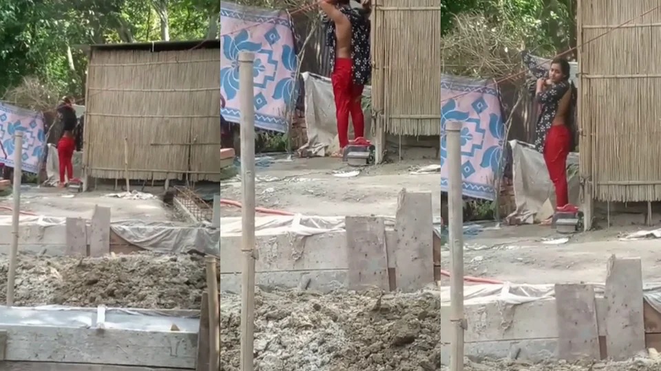 Bengali Village Babe Nude Captured By Neighbour