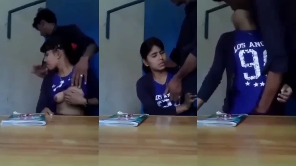 Tution Teacher Enjoying With Student