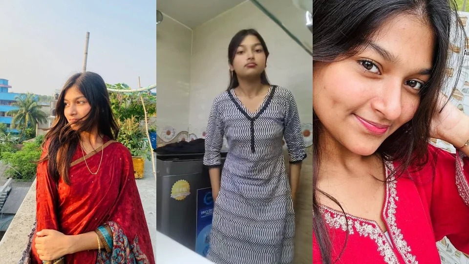Bengali Cute Slim Young Gf Small Tits Pressing Pussy Fingering &stripping Full Nude Dance