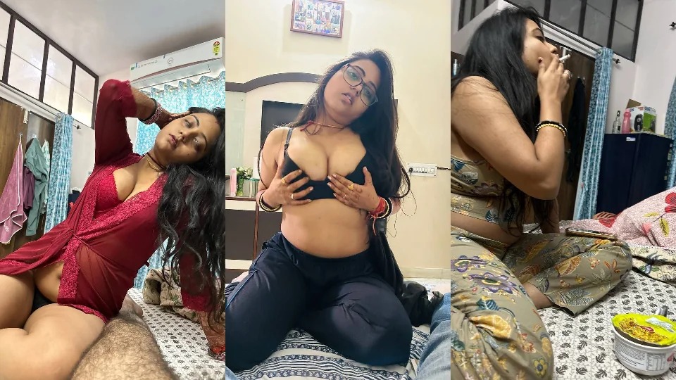 Beautiful Sexy Indian Newly Married Wife Boobs Teasing Blowjob Sexy Ass Riding Fucked Hard All Old+new
