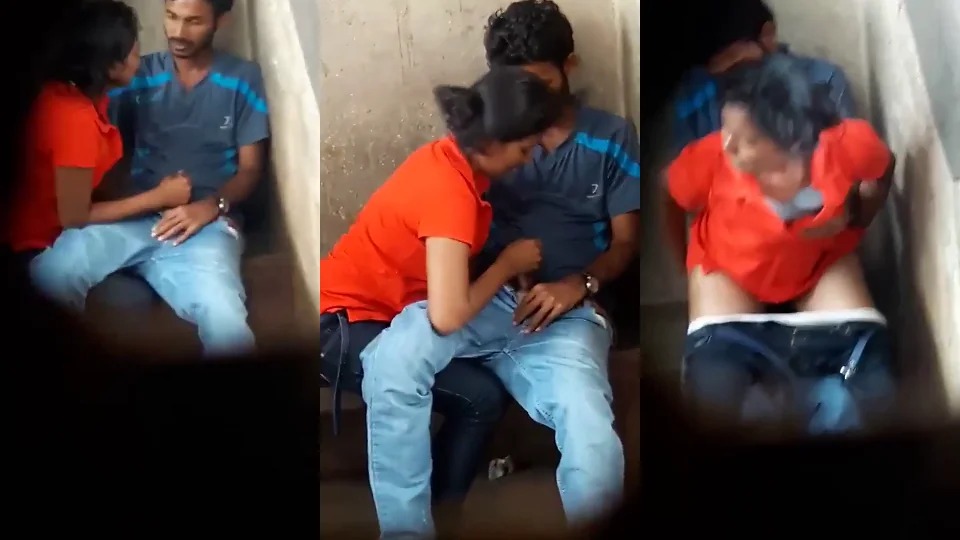 Young Lover In Public Place Blowjob & Riding Lover Dick