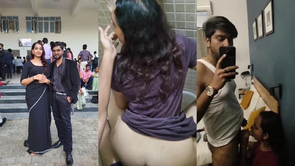 Beautiful Sexy Indian Horny Gf Blowjob And Hard Fucking In Doggy