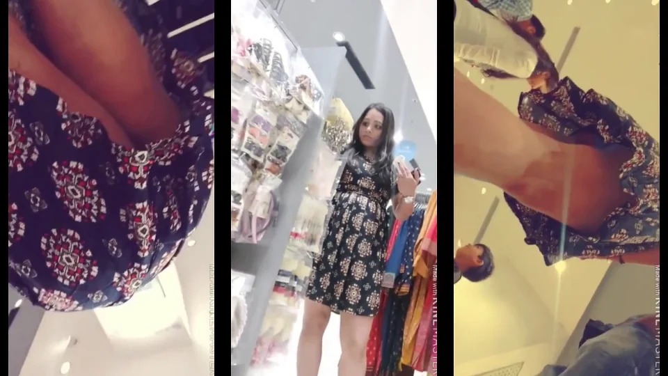 Indian Tharki Boy Record Foreign Girl Secretly In Shopping Mall