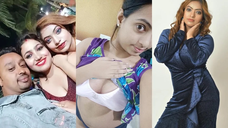 Puja Roy & Moumita Biswas Make A Tato On Boobs