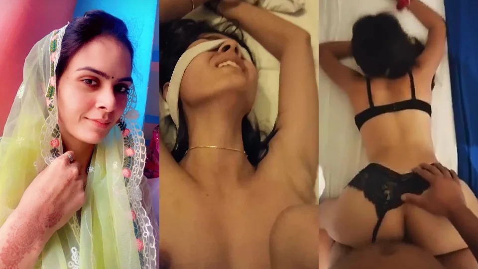 Punjabi Slim Horny Gf Blindfolded Sexy Ass Beaten By Belt & Inserting Cucumber In Pussy Hard Fucking By Bf Moaning Saying (bass Chor Doo)