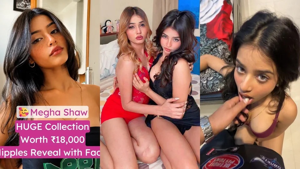 Famous Indian Instagram Influencer Megha Shaw Teasing With Bestie & Gets Slapped And Stripped For Her Boyfriend’s Dick In Pov New Update