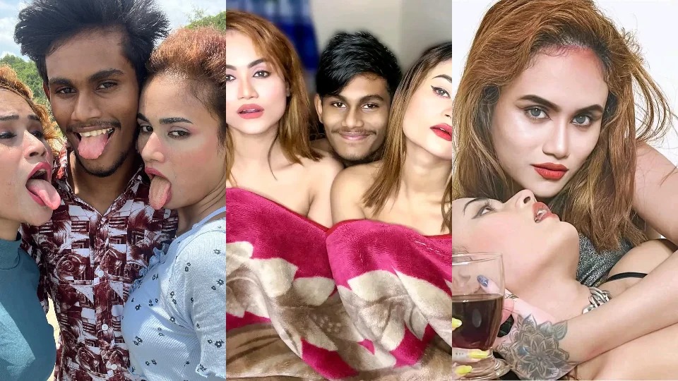 Bangladeshi Youtube Vloger & Content Creater Mohi Marufa Leasbian Kissing Teasing In Bra & Panty, Dancing Bangla Talk Part-1