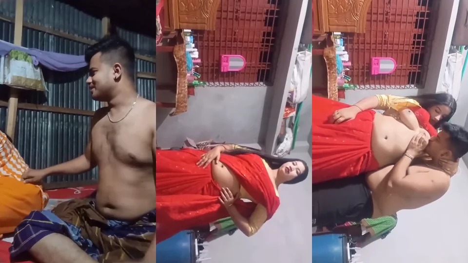 Bangladeshi Sexy Village Milf Wife Affair Hot Boobs, Kissing, Pussy Fingering And Hard Fucking