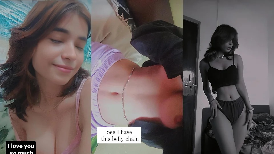 Beautiful Sexy Skinny Girlfriend Tight Pussy Hard Fucking In Missionary By Bf