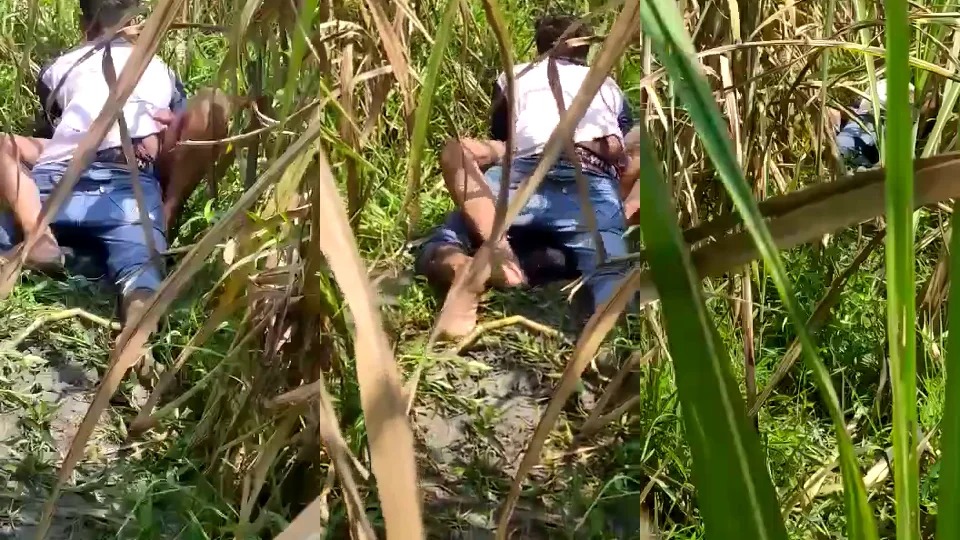 Cute Young Village Gf Tight Pussy Fucking Hard By Bf And Him Friend Record Video