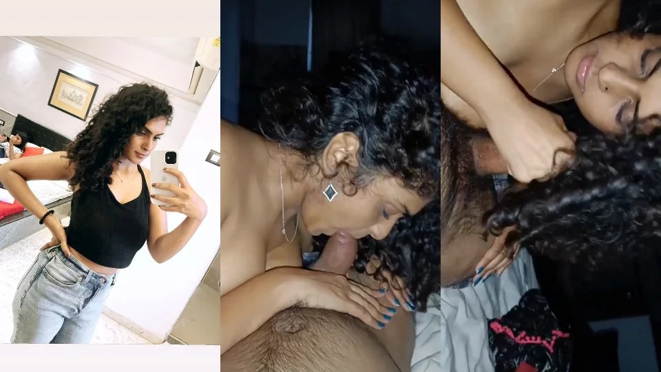 Curly Hair Sexy Indian Horny Gf Blowjob Hard Doggy Fuck Old+new