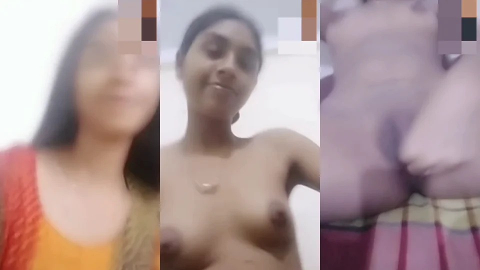 Cute Bangla Teen Girl Squeezing Perky Boobs Fingering Her Juicy Pussy Showing To Bf On Vc